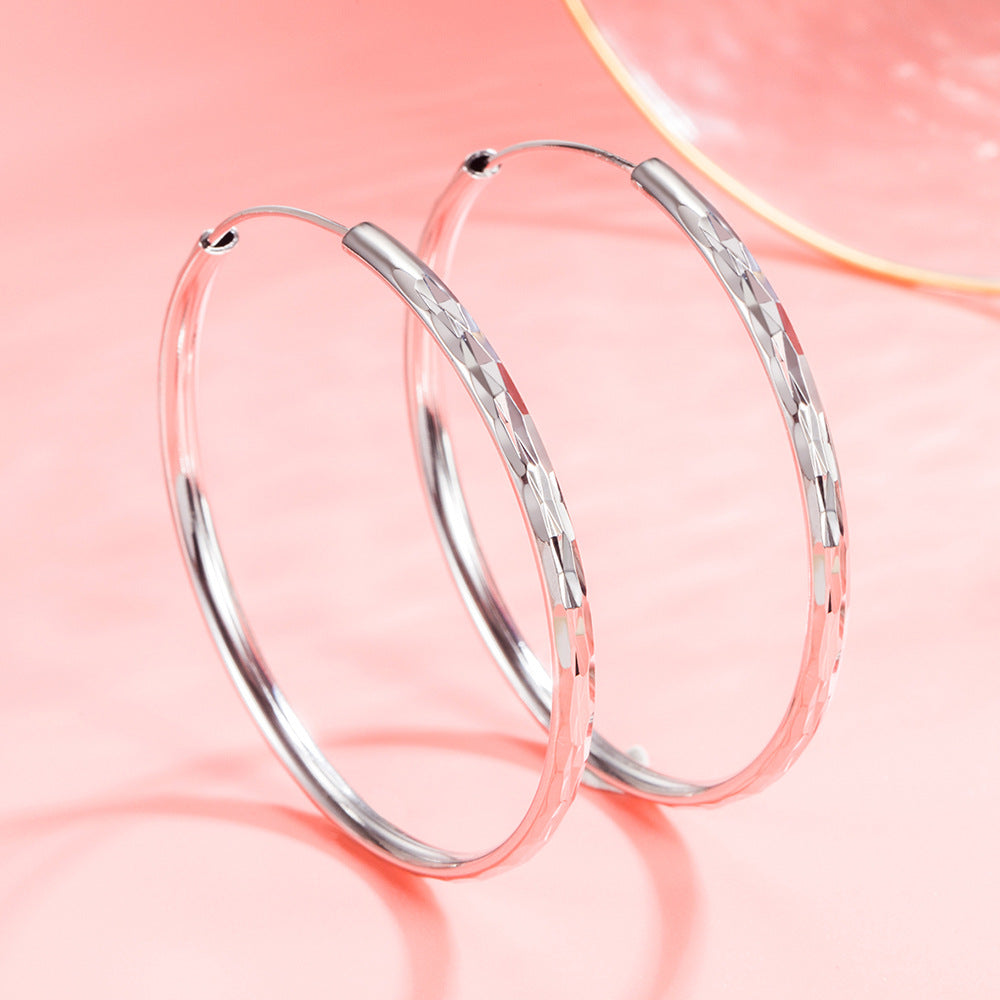 Carven Design Big Ear Summer Circle Exaggerated Rings