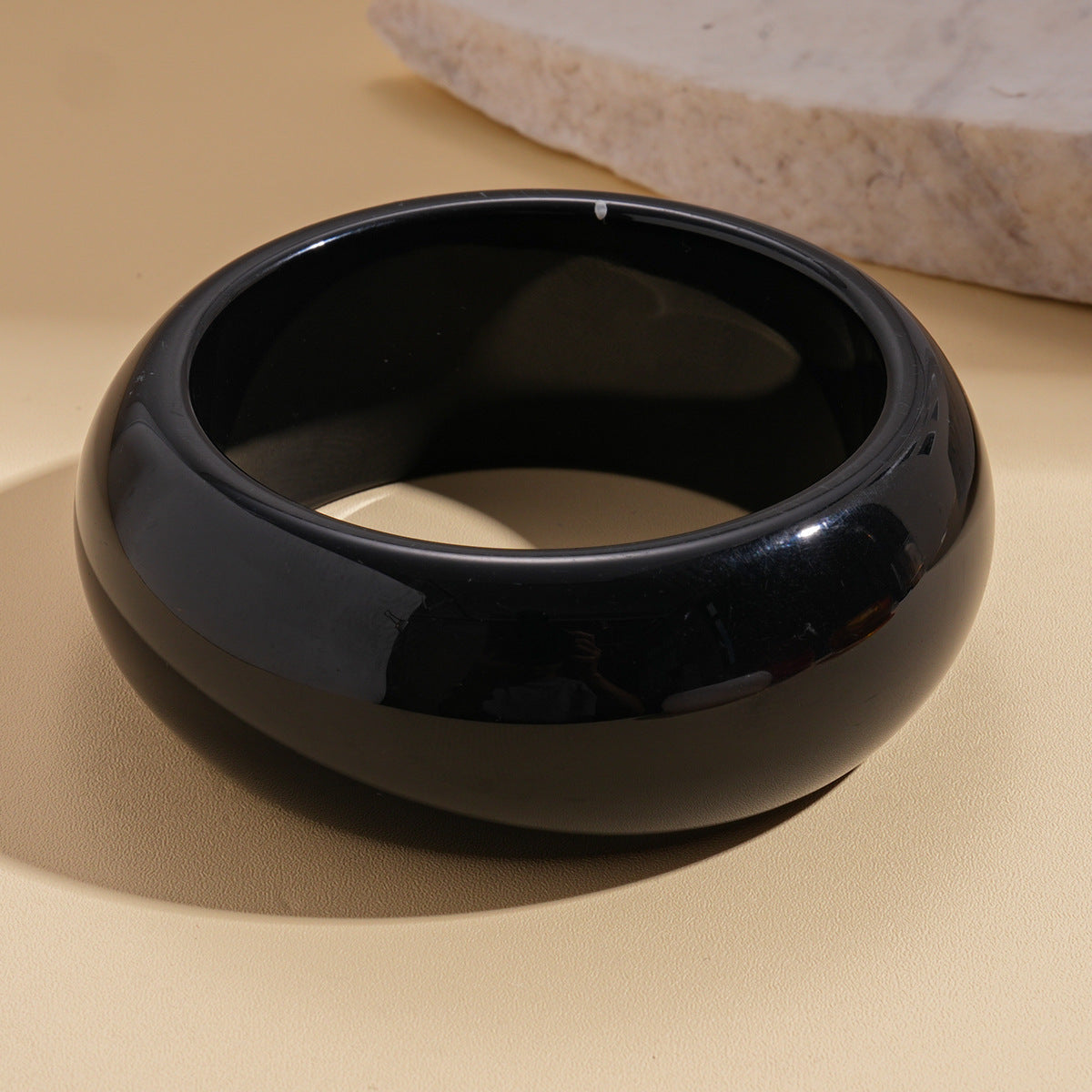 Women's Irregular Resin Minority Simple Retro Temperament Personality Fashion Design Unique Bracelets