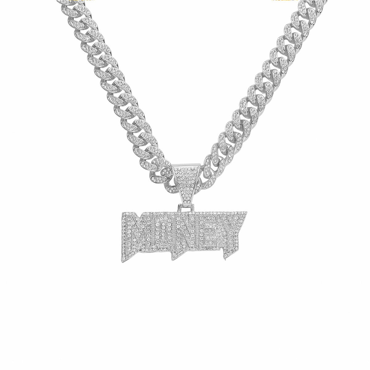 Exaggerated Punk Cuban Link Chain Clavicle Necklaces