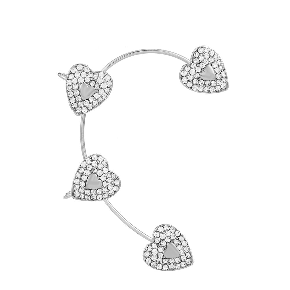Women's Fairy Mori Style Diamond Butterfly Fashion Ear Clip
