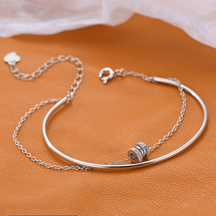Small Waist Korean Style Simple Fashion Twin Light Luxury Minority Bracelet