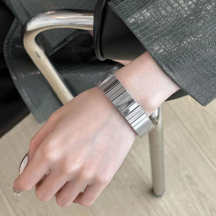Women's & Men's Design Cuban High-grade Couple Titanium Steel Hip Bracelet