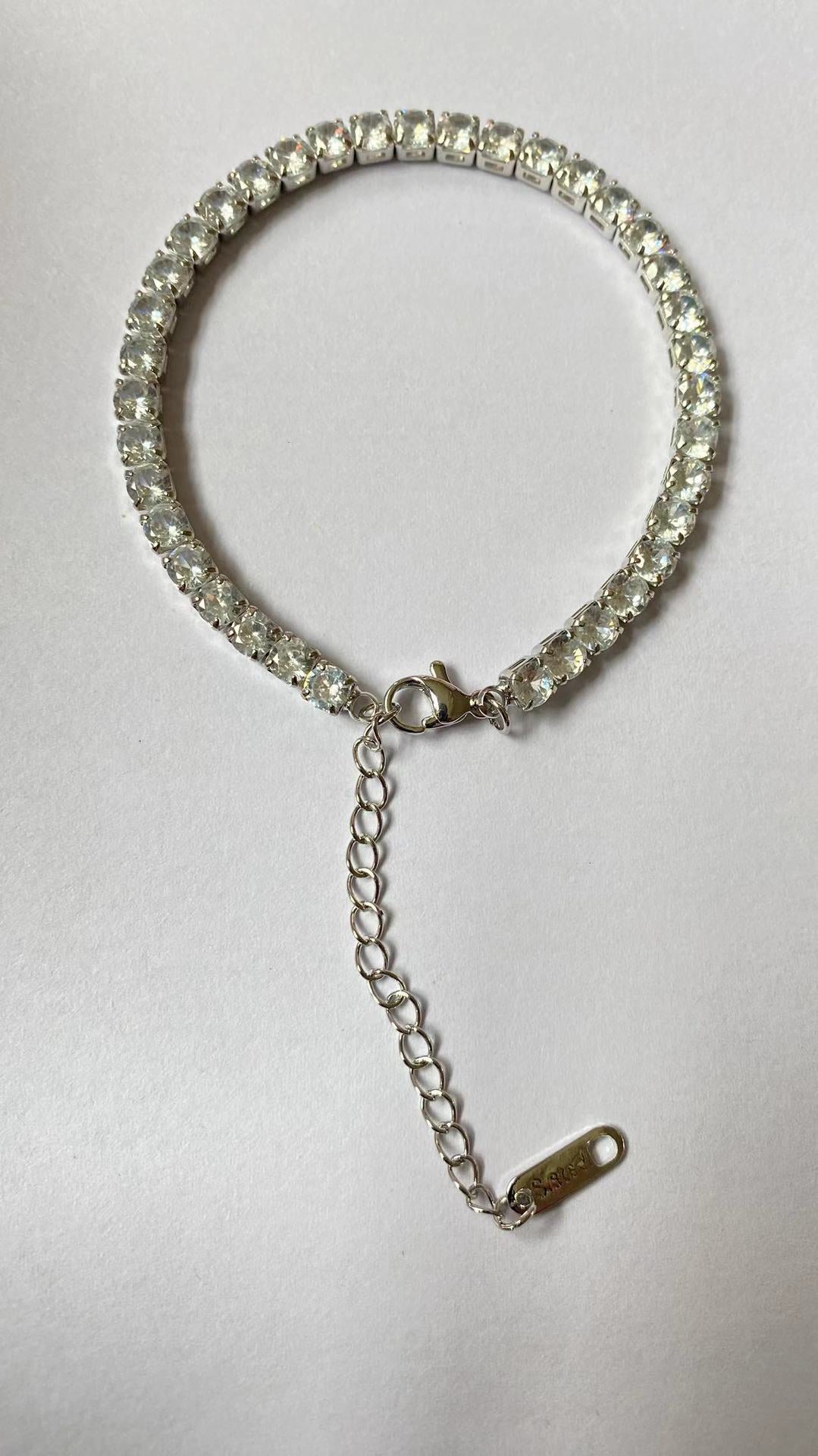 Tennis Zircon Fashion High-grade Full Diamond Bracelet