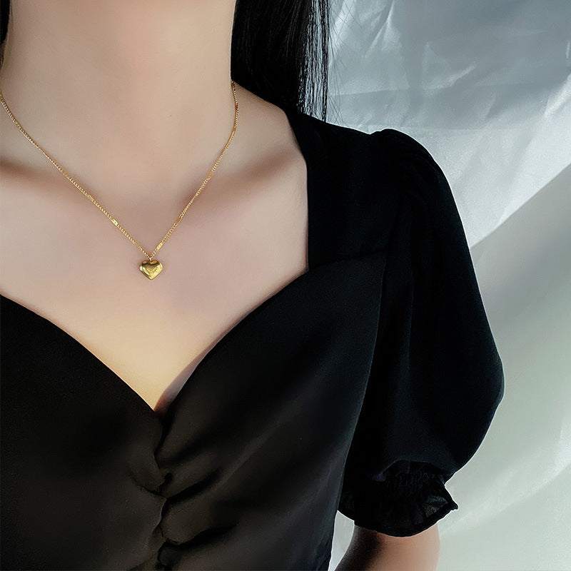 Women's Heart Affordable Luxury Style Fashion Design Necklaces