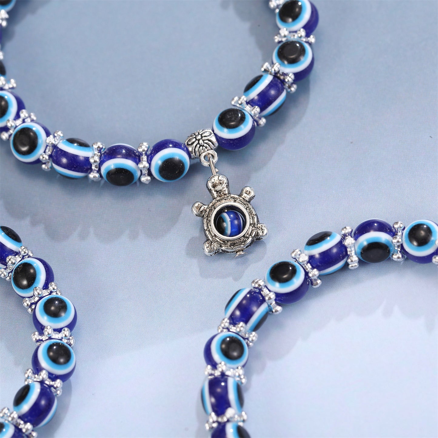 Turkish Blue Eyes Fatima Palm Devil Bracelets