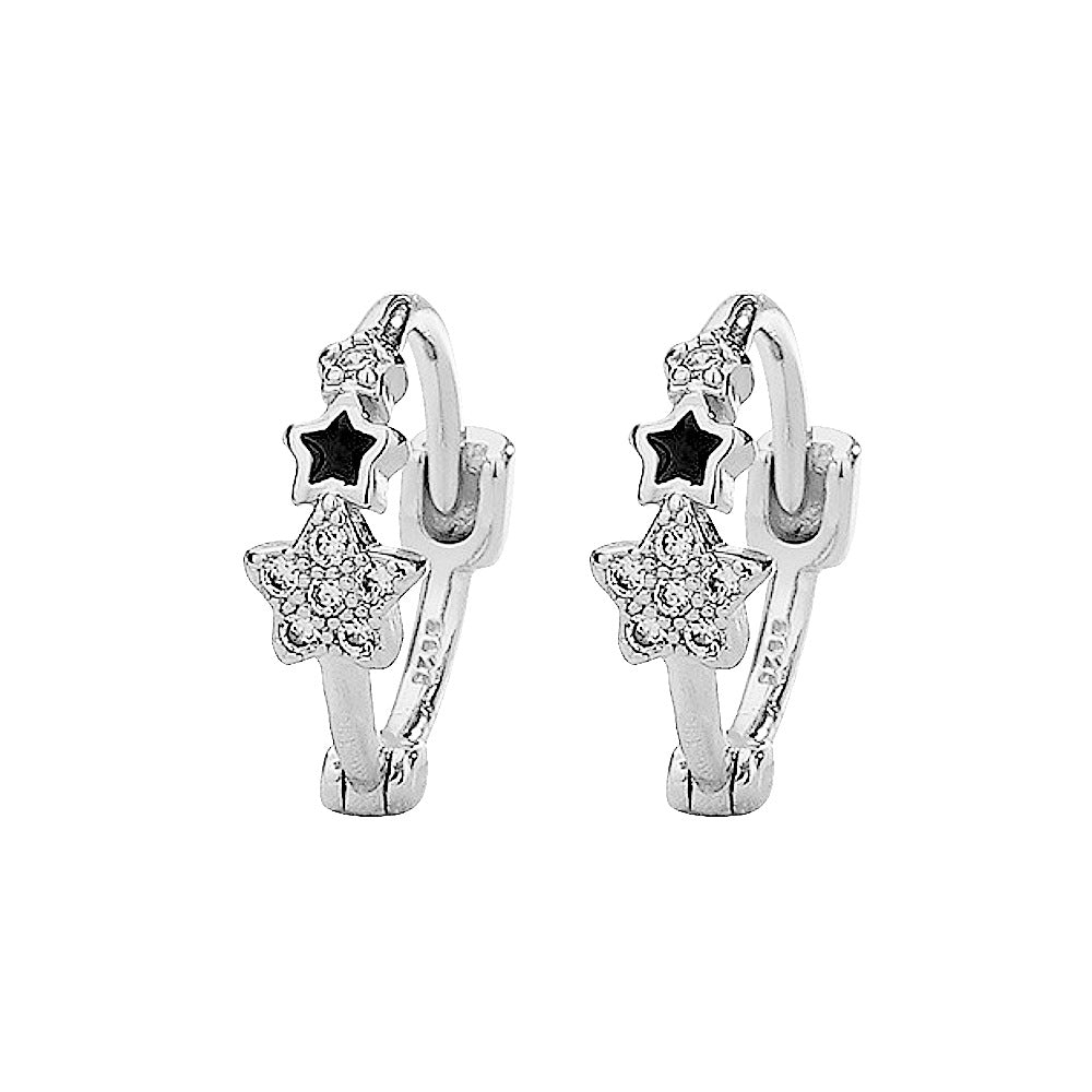 Live Broadcast Clip Female Cute Pentagram Without Pierced Ear Buckle