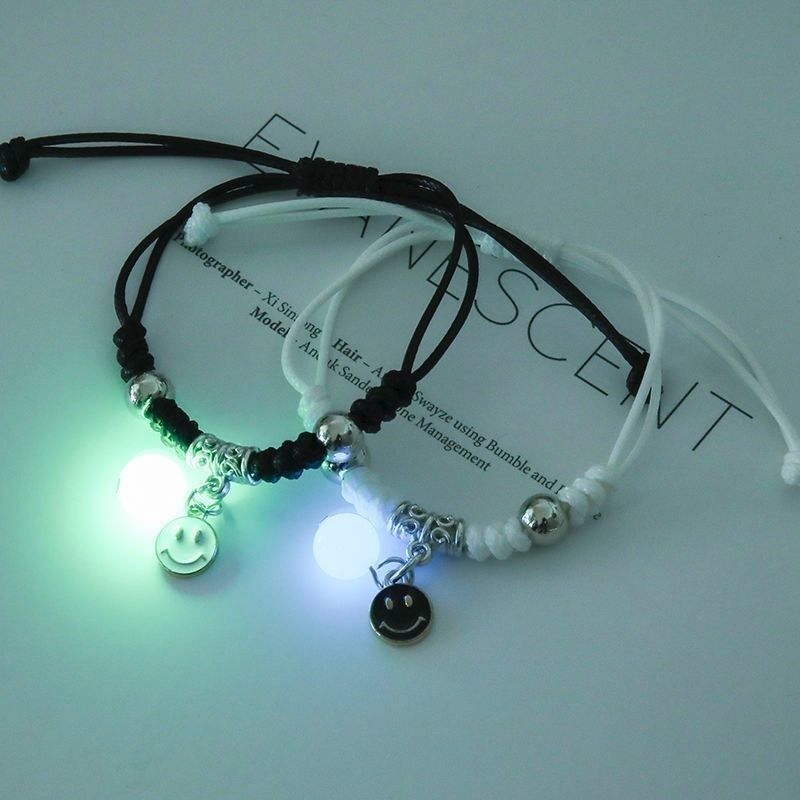 Women's & Men's & Luminous Female Two Girlfriends Friendship Bracelets