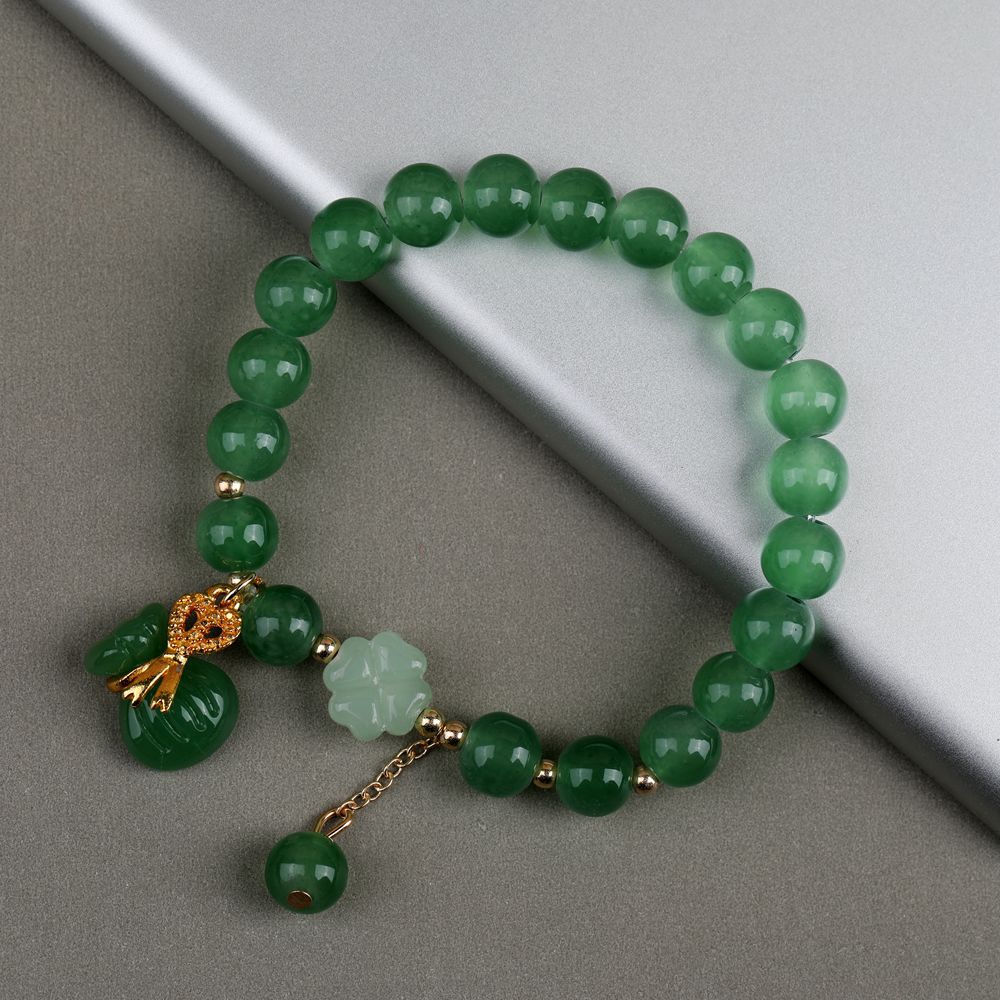 Lotus Seedpod Seed Vietnam Placer Gold Peace Bracelets