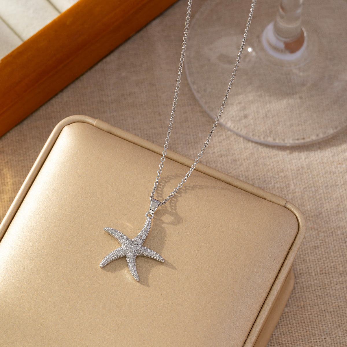 Bohemian Starfish Fashion Ocean Style Clavicle Necklace