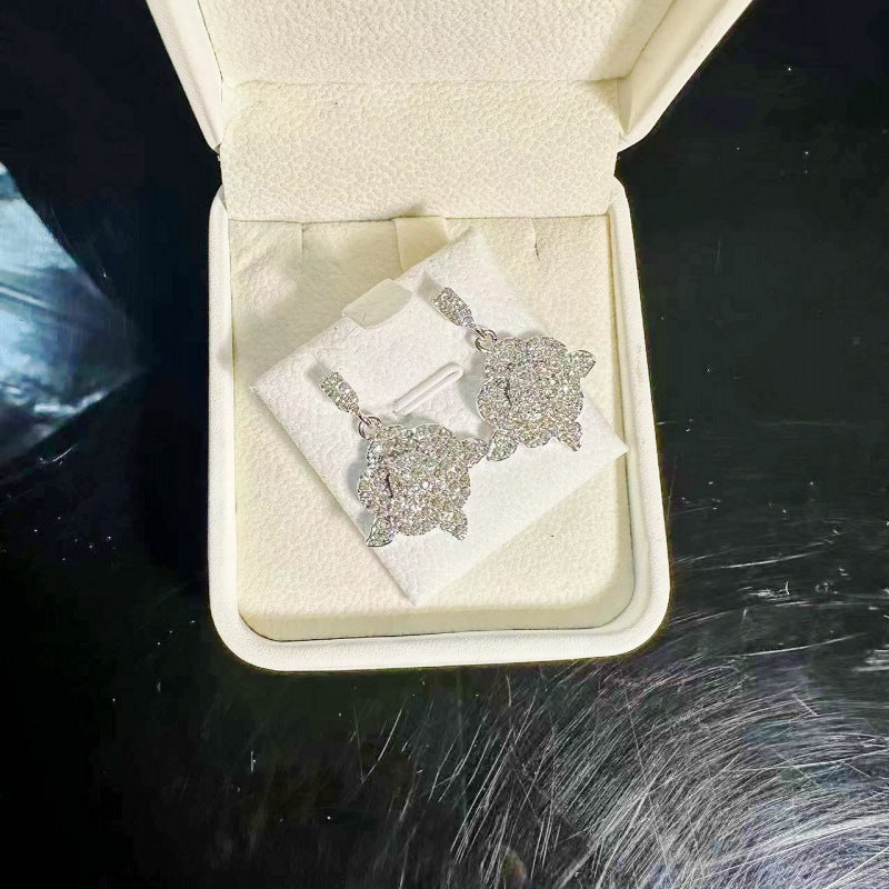 Women's Fashion Luxury Group Diamond Engagement Three-piece Necklaces