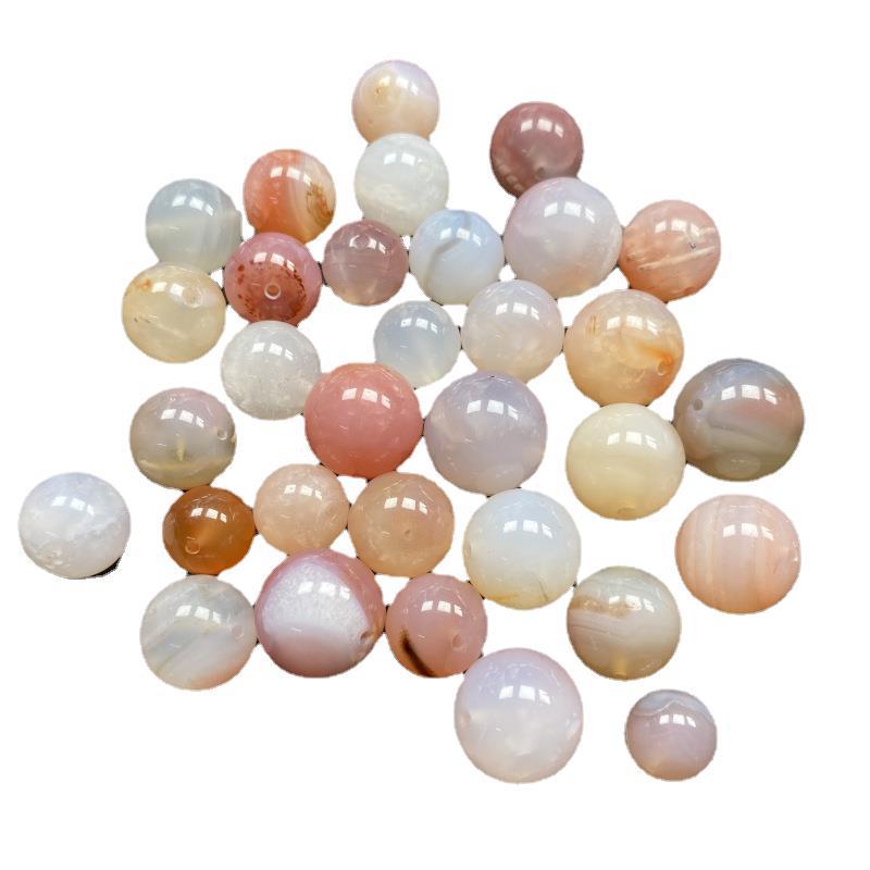 Salt Source Scattered Beads Peach Gradient Color Bracelets