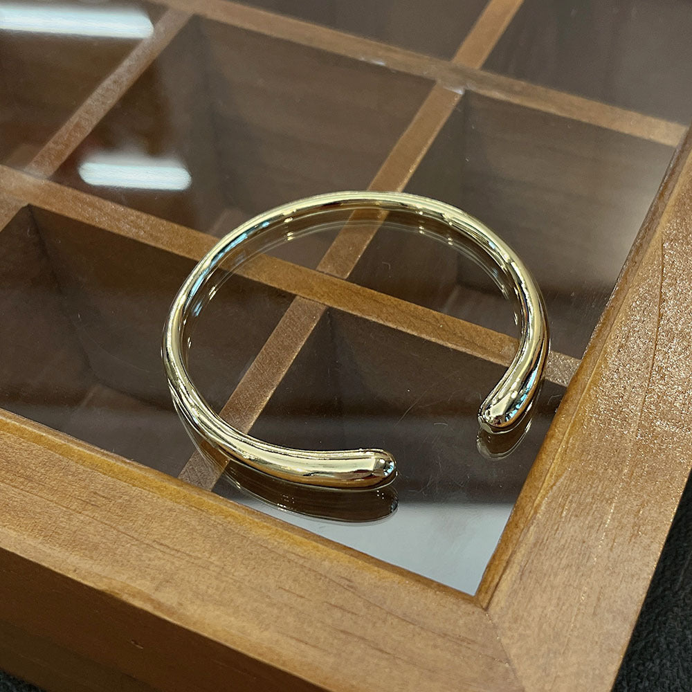Women's & Men's Cool Style Tear Drops Sense Open-ended Simple Niche Bracelet