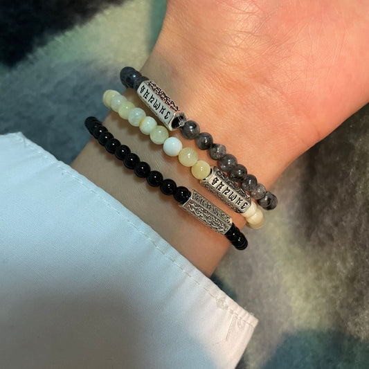 Accessoires de perles rétro, bracelets de base à cordes élastiques
