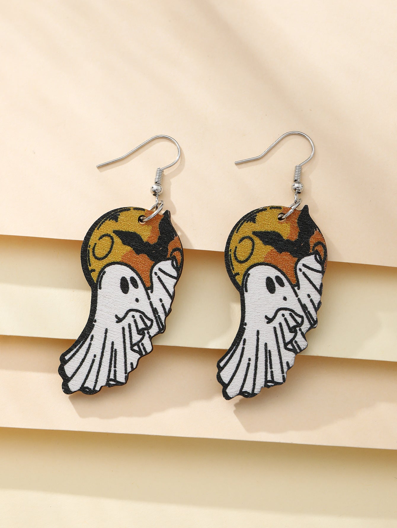 Cartoon Halloween Pumpkin Funny Personality Creative Ghost Earrings