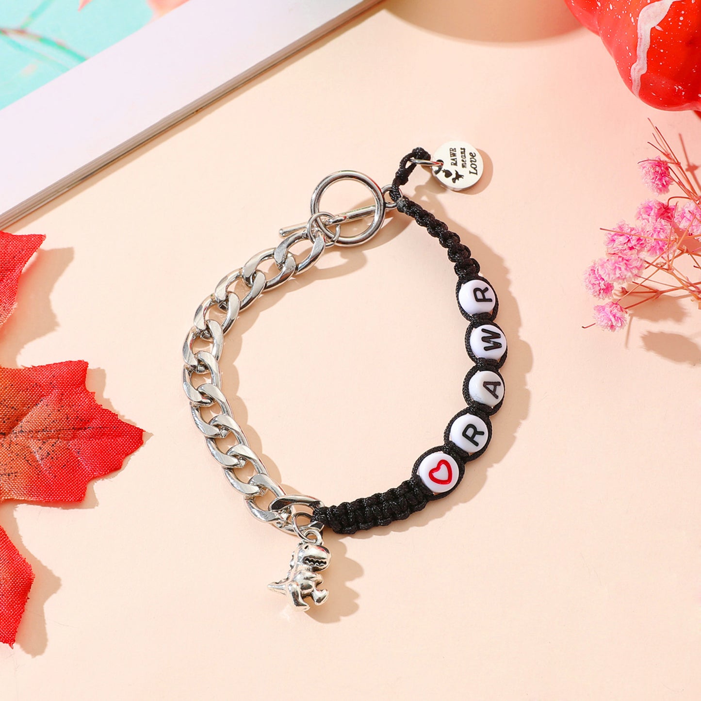 Pendant Love You English Letters Meaning Bracelets