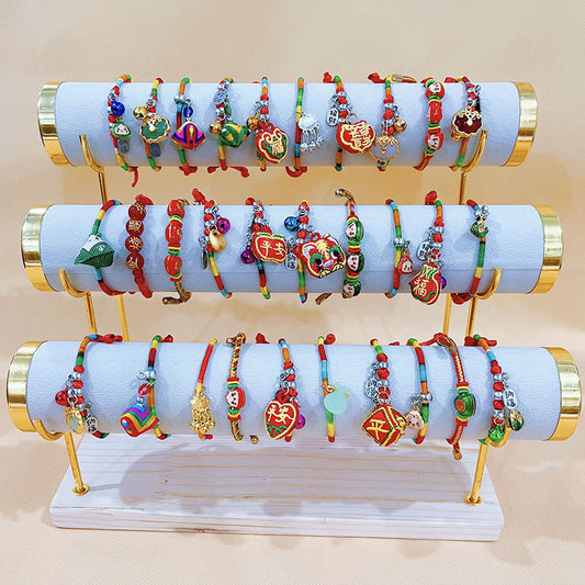 Dragon Boat Festival Colorful Rope Ethnic Style Hand-woven Adult Small Bracelets