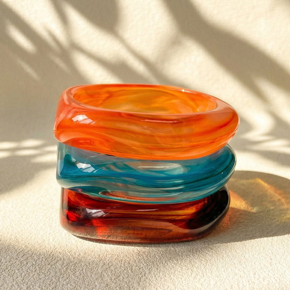 Circle Resin Fashion Simple Niche Temperament Bracelets