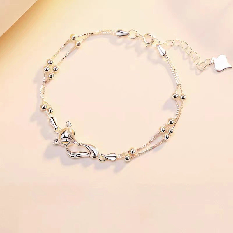 Fox Female Light Luxury Senior Jewelry Bracelets