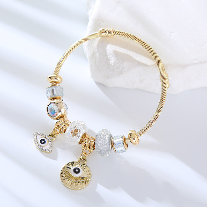 Bracelets de copines papillon en alliage de diamant Dora pour femmes