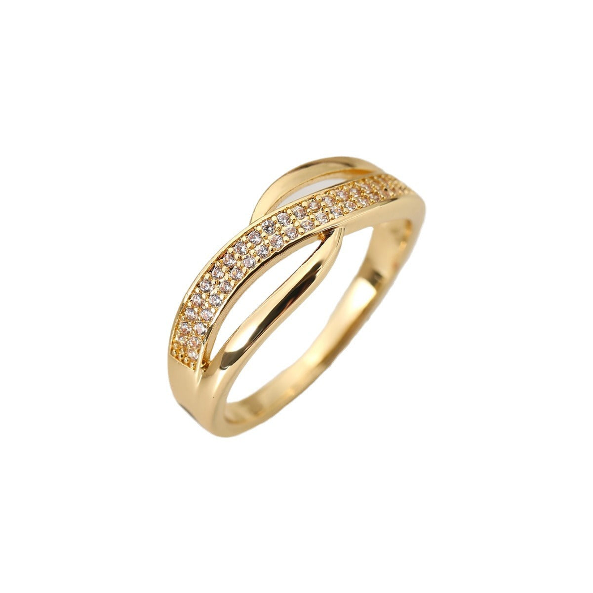 Simple Fashion Personality Cross Full Diamond High-grade Bracelets