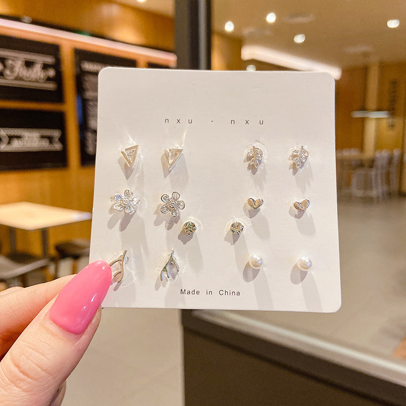 Women's Alloy Pearl Light Luxury High-grade Sense Niche Earrings