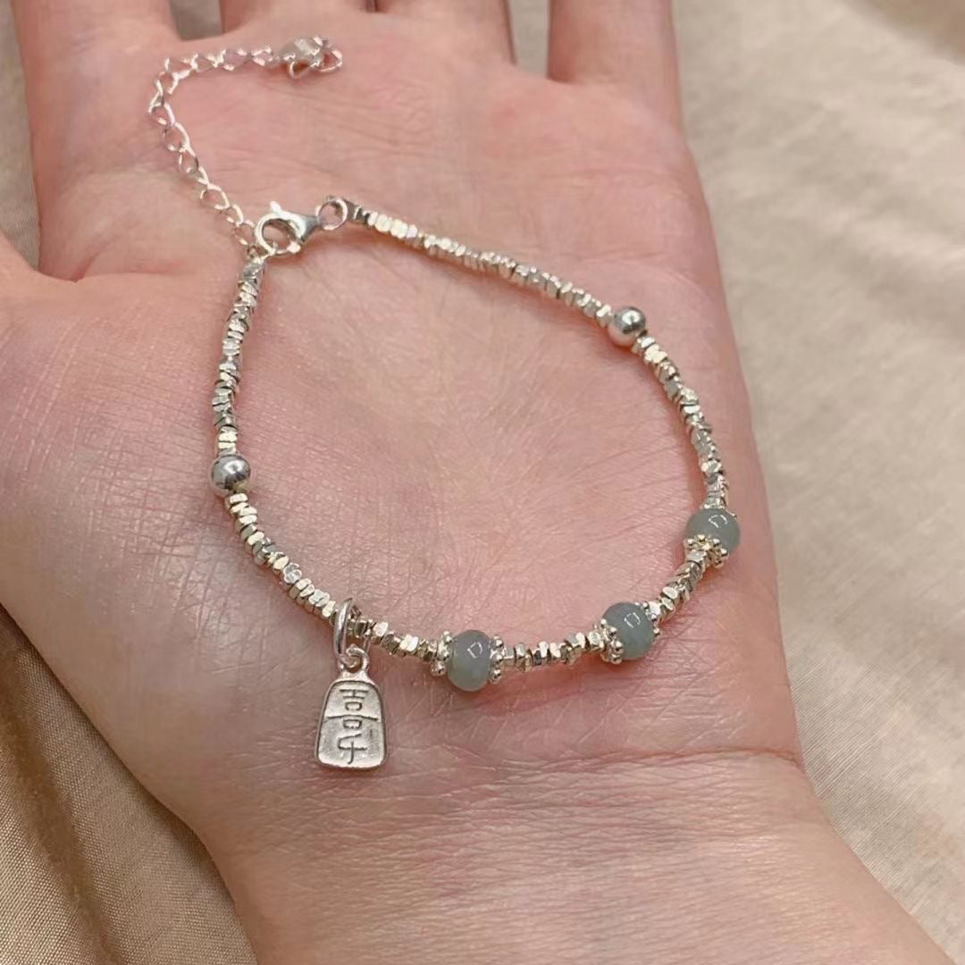 Bracelets irréguliers en argent cassé pour femmes, cadeau de luxe exquis et polyvalent