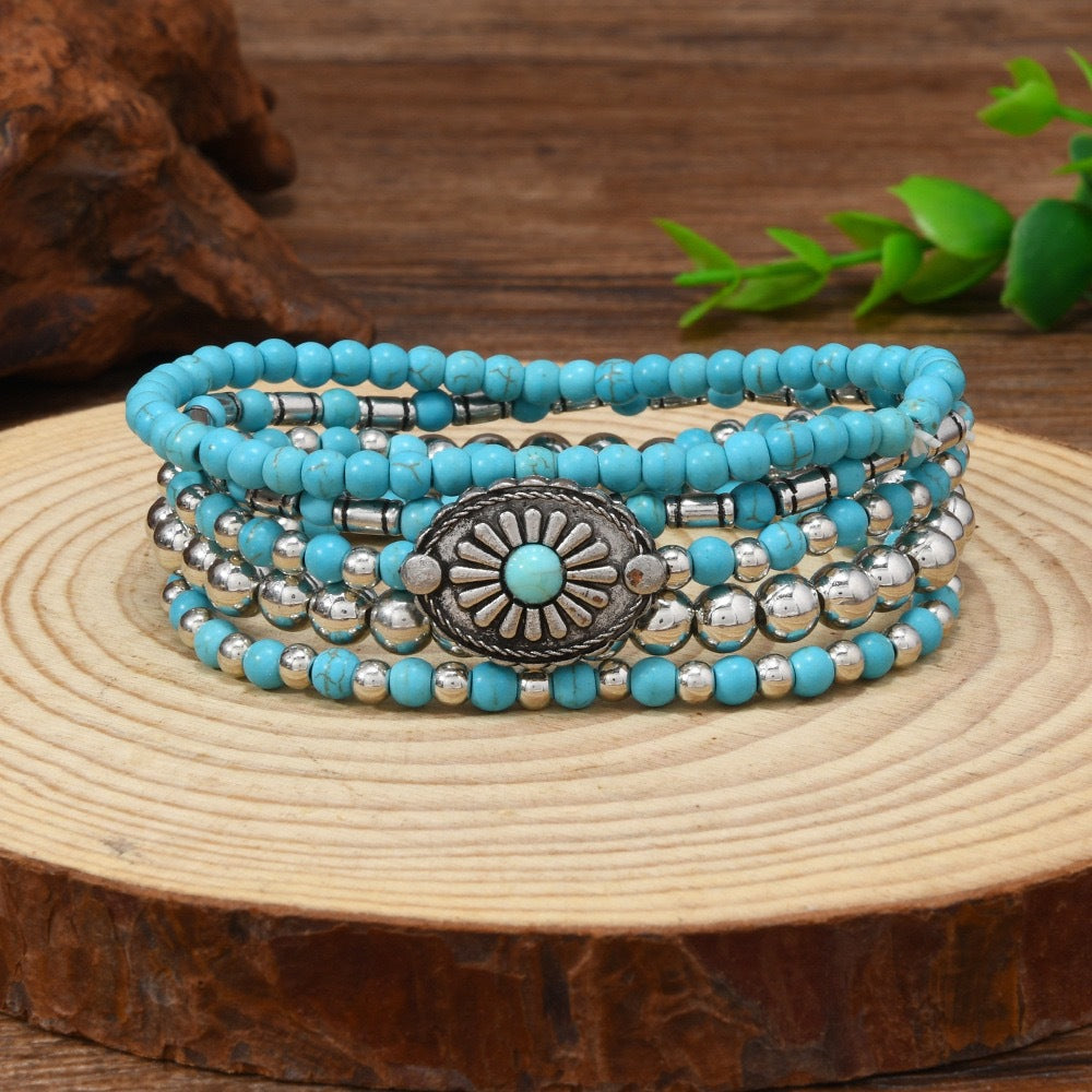 Natural Stone Crystal Personality Fashion Commuter Bracelets