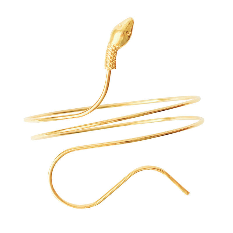 Snake-shaped Female High-key Dignified Armband Retro Fashion Twisted Bracelets