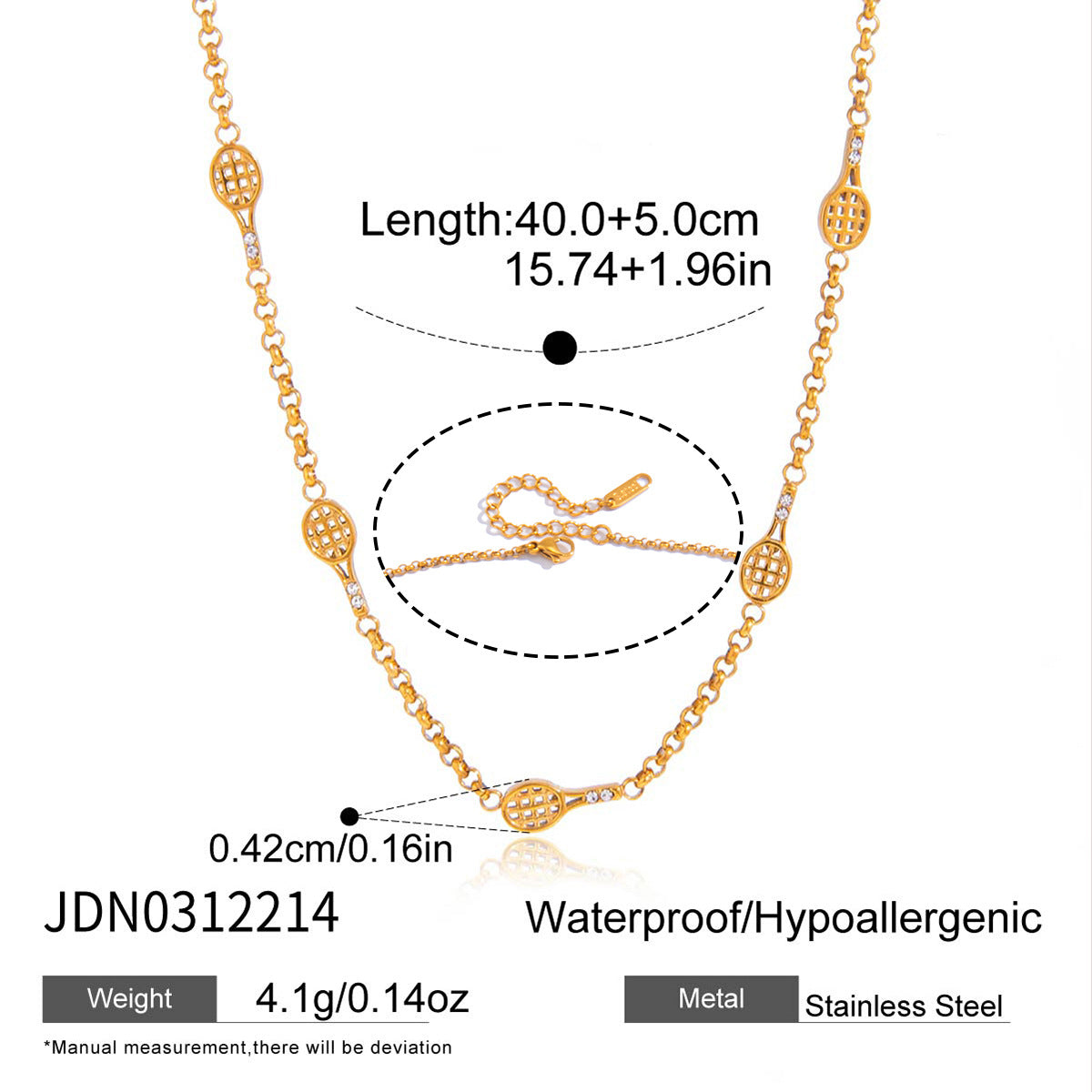 Women's Titanium Steel Stainless Light Luxury High-grade Necklaces