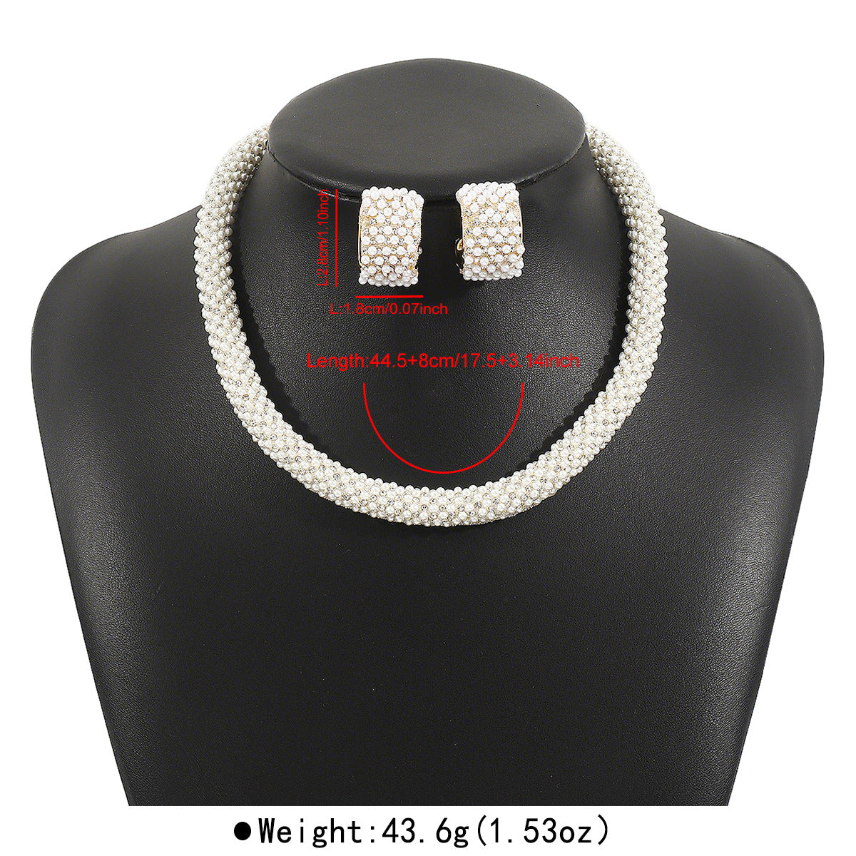 Wedding Versatile Imitation Pearl Short High-key Dignified Exquisite Necklaces