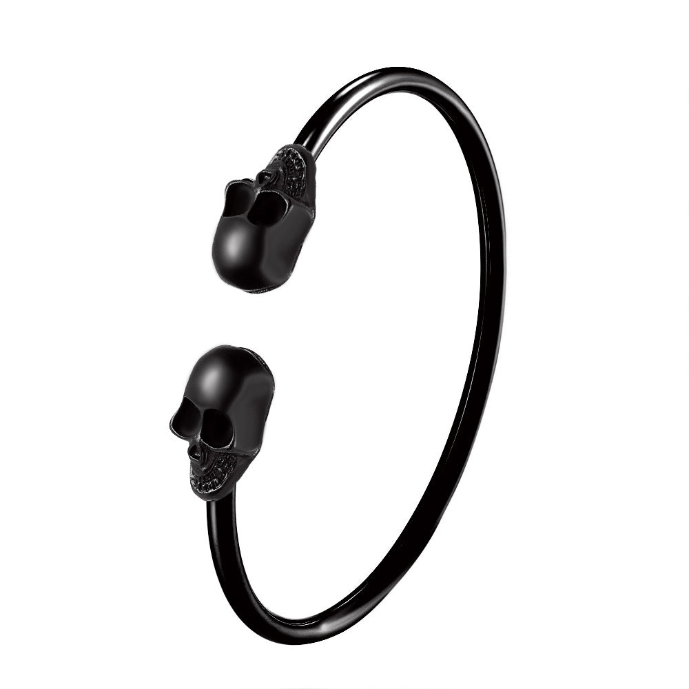 Retro Exaggerated Gothic Skull Female Personality Bracelet