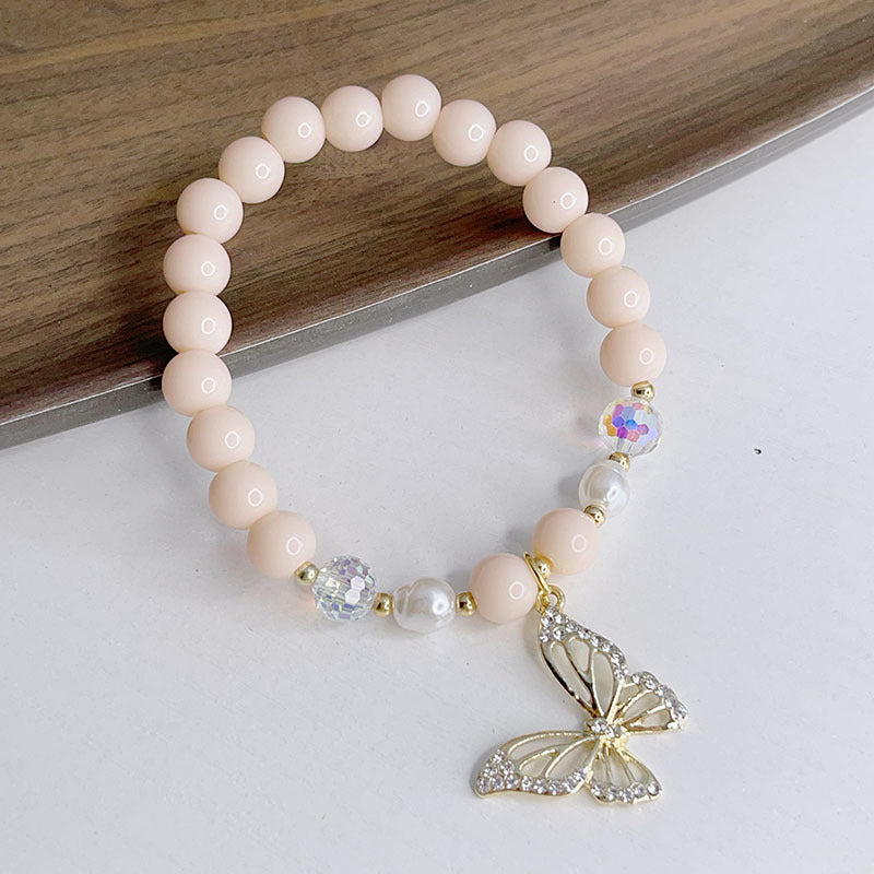 Bracelets arbre de vie simples à la mode papillon pour femmes