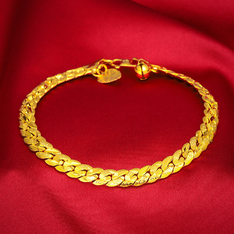 Bracelets de costume torsadé en imitation or Vietnam pour femmes