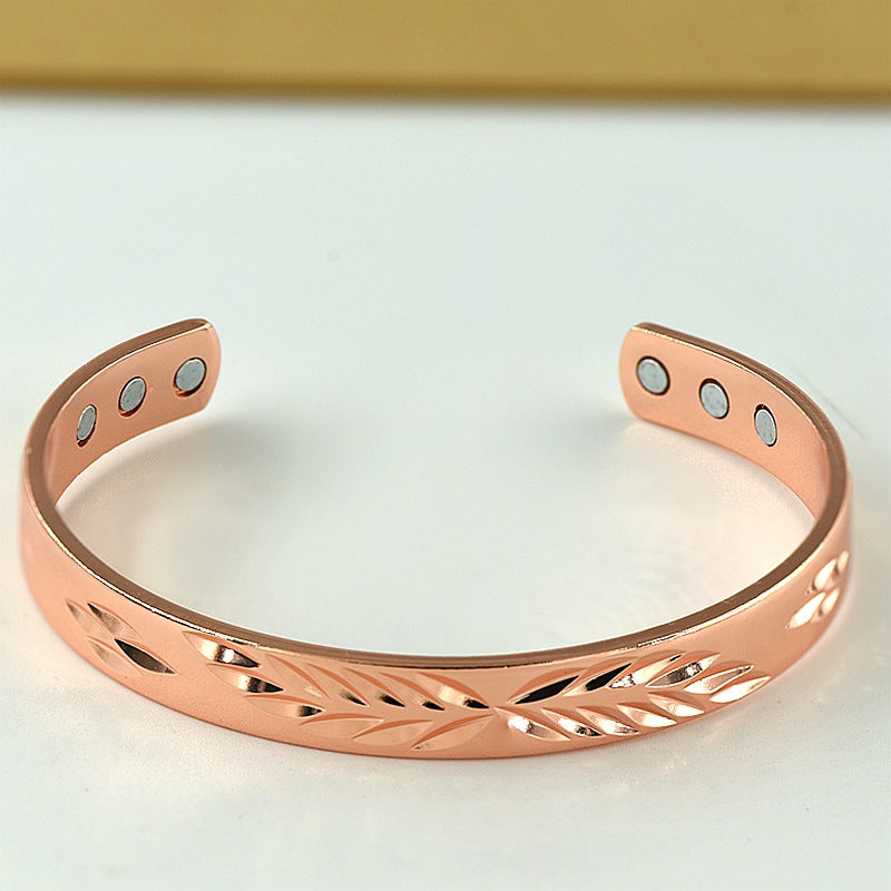 Women's Magnet Fashion Simple Opening Health Bracelet