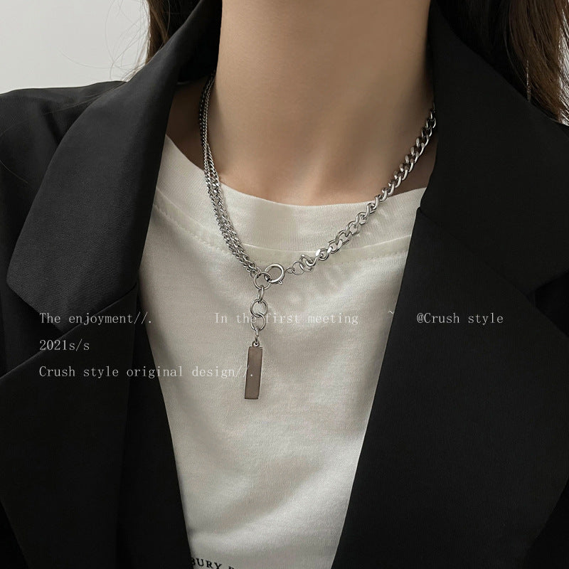 Punk Versatile Personality Disco Accessories Cold Necklaces