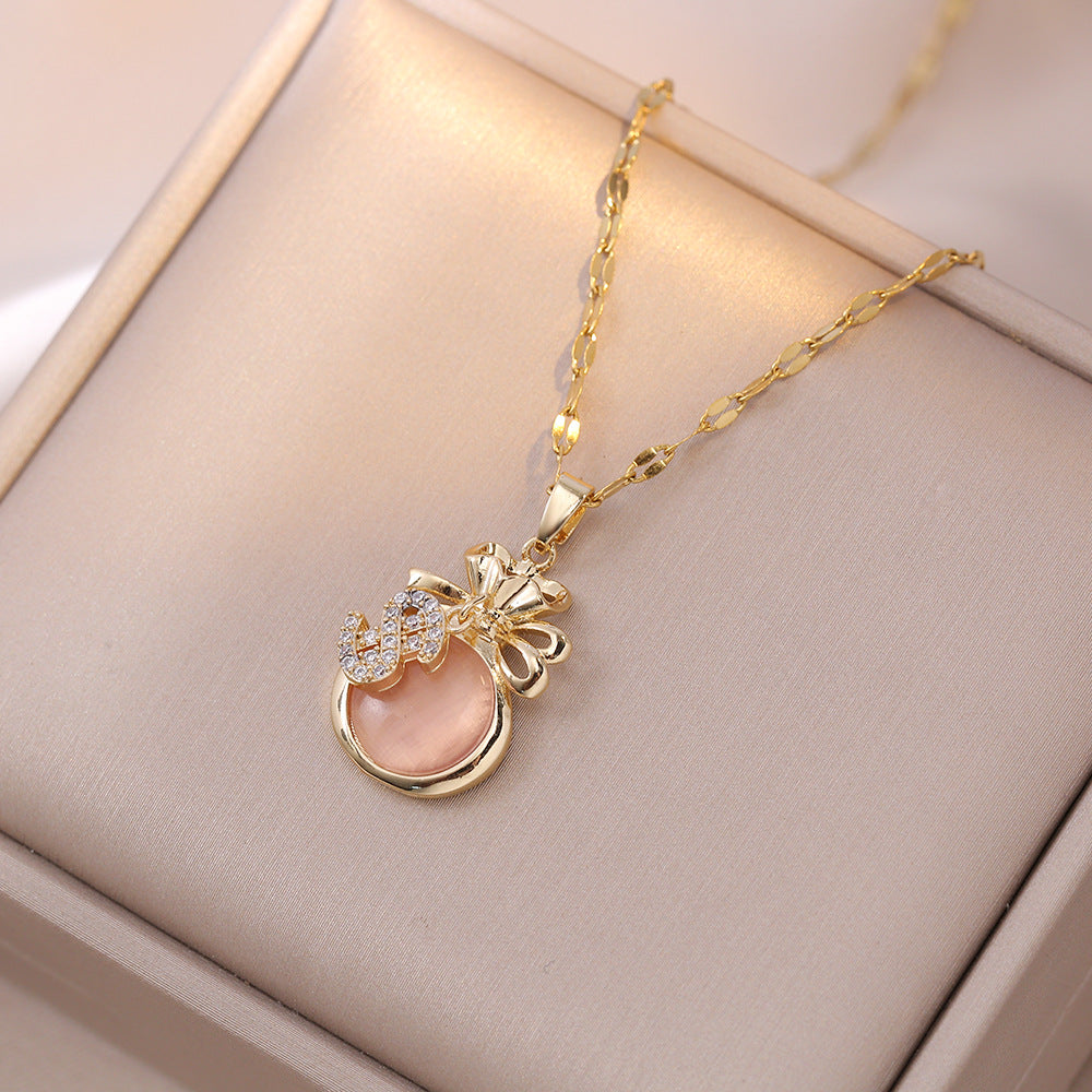 Niche Money Clavicle Chain Cold Wind Lucky Necklaces