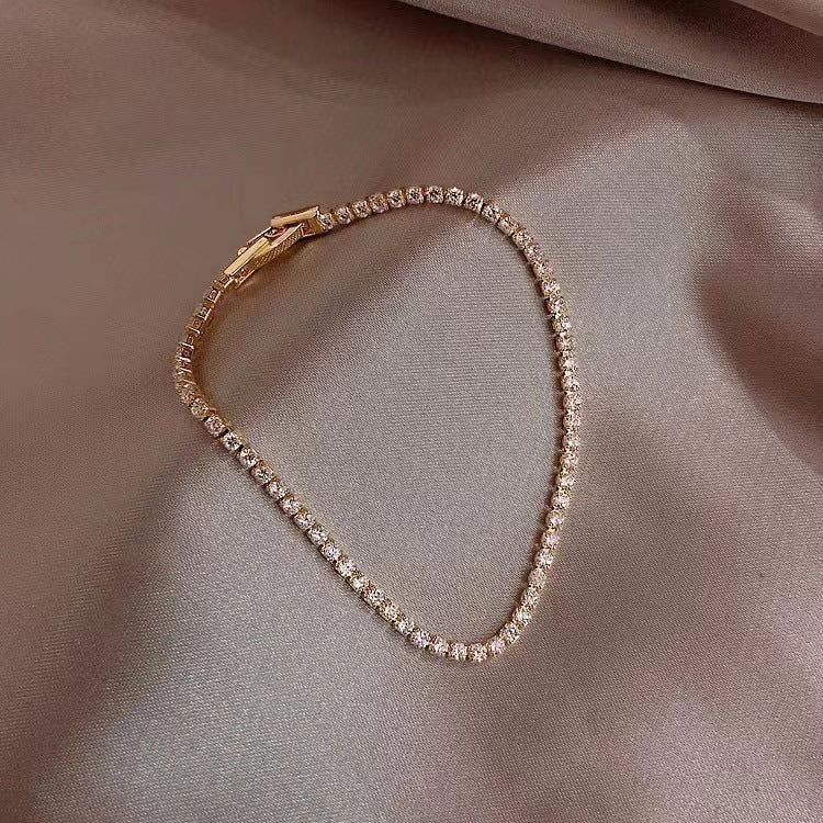 Zircon Simple Stylish Personality With Niche Bracelet