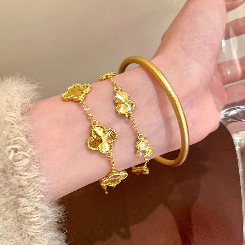 Women's Clover For Light Luxury Minority Exquisite Temperament Bracelet