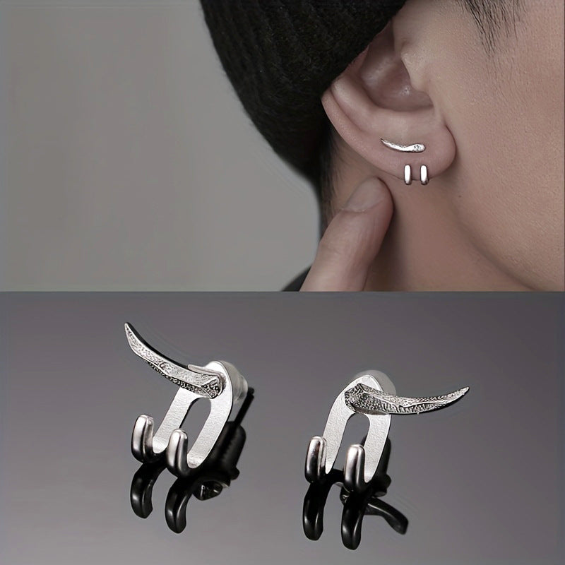 Women's & Men's Punk Horn For Trendy Combination Personality Design Avant-garde Modern Rings