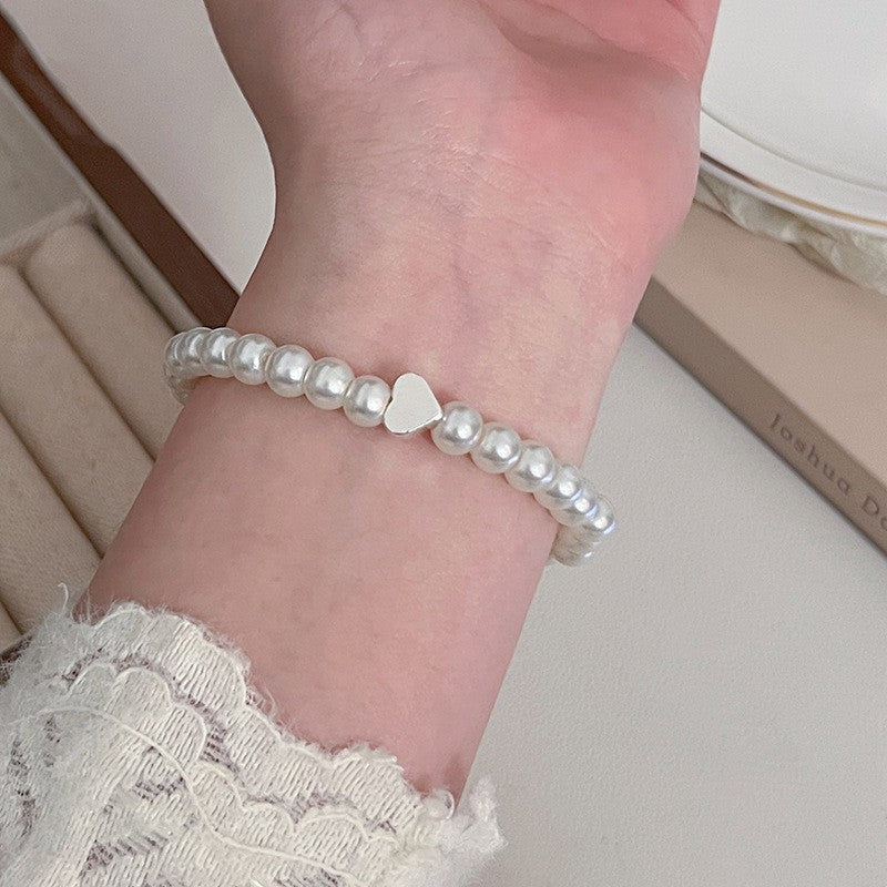 Women's Pearl Brace Lace Light Luxury High-grade Bracelet