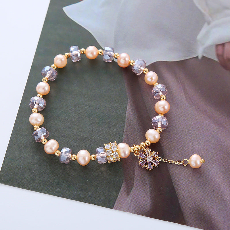 Korean Fashion Minimalist Design Freshwater Pearl Bracelets