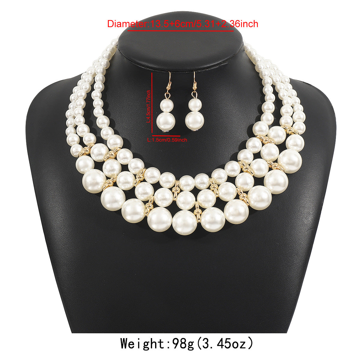 Wedding Versatile Imitation Pearl Short High-key Dignified Exquisite Necklaces