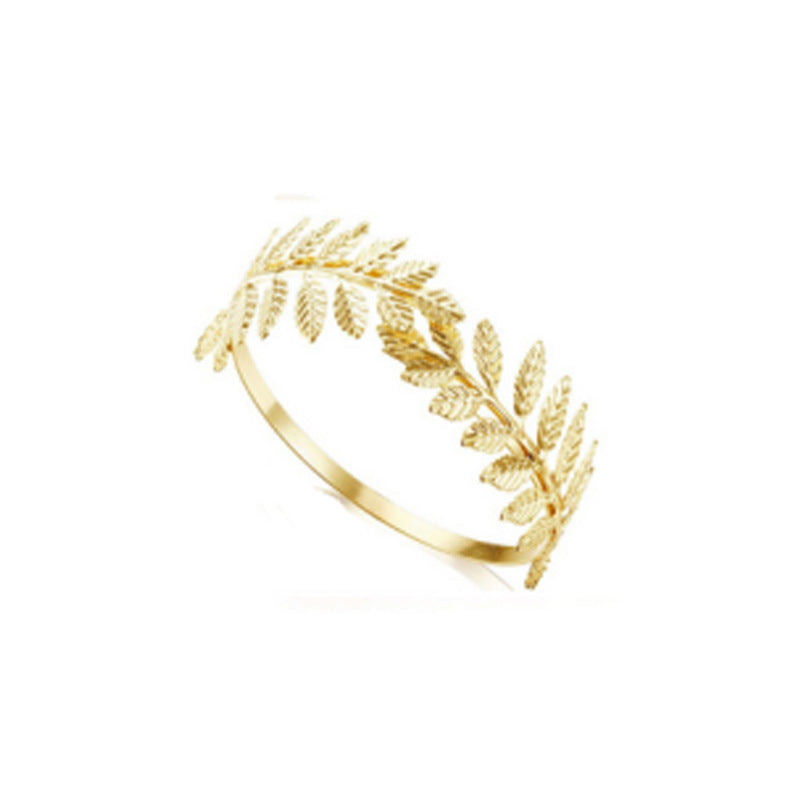Metal Armband Glossy Exaggerated Collar Neck Bracelet