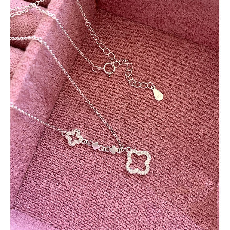 Women's Clover Fashion Temperament Commute Exquisite Small Necklace