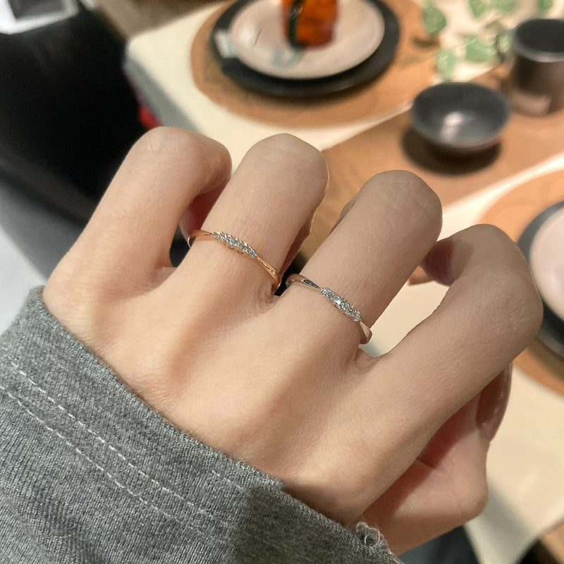 Women's Luxury Simplicity Style Korean High Sense Ring