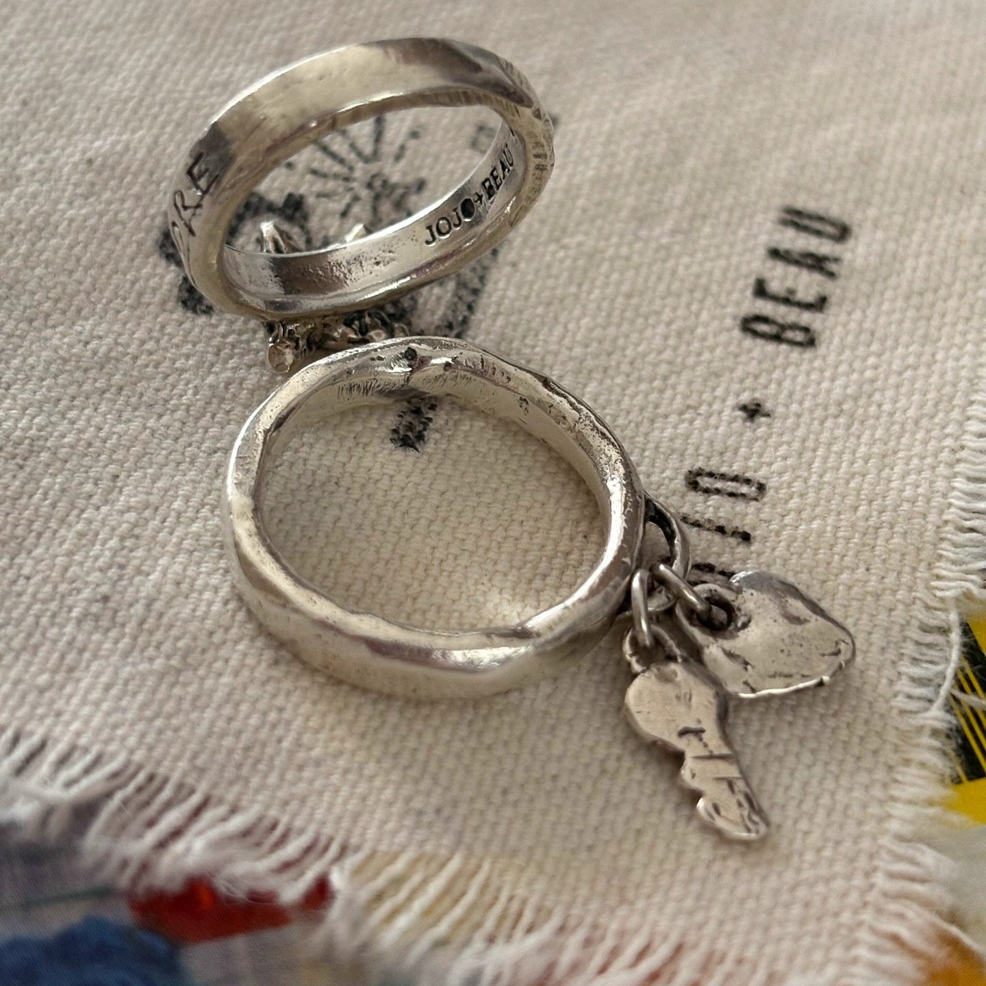 Design Style Couple Five-pointed Star English Female Ring