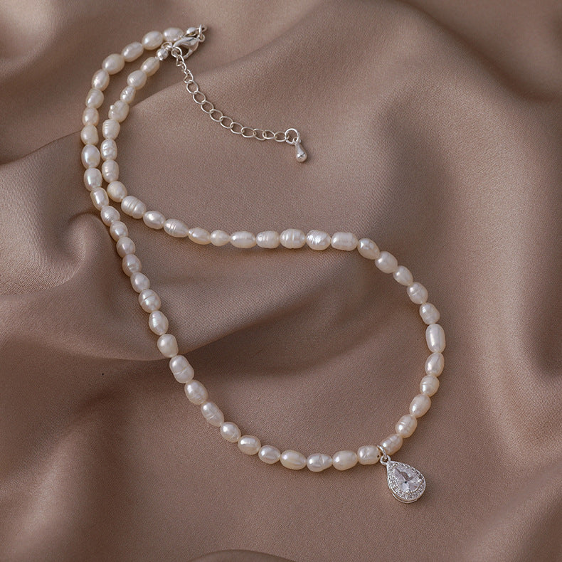 Pearl French Baroque Versatile Irregular Niche Design Simple Necklaces