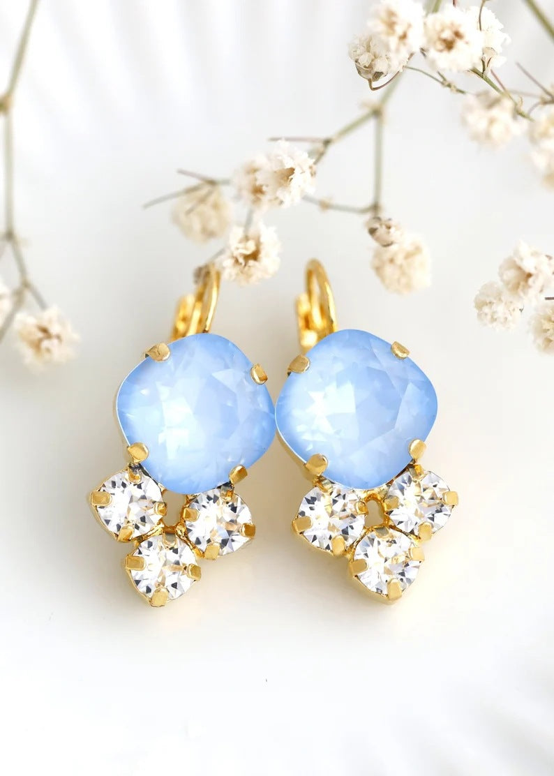 Women's Ethnic Style Colorful Eardrops Atmosphere Exotic Earrings