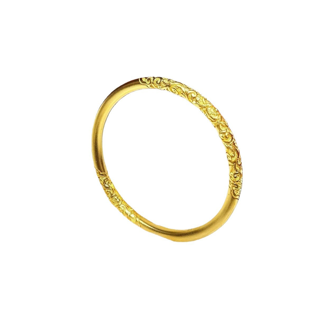 Gold Does Not Fade Classic Ancient Style Simple Bracelet