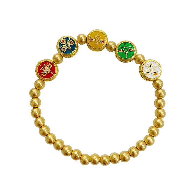 Pièces de pendentif de richesse pour femmes, Bracelets alluviaux du patrimoine ancien